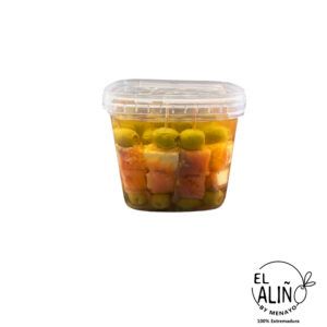 Explosión de Salmón, Queso y Miel
