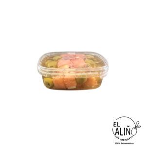 Explosión de Salmón, Queso y Miel
