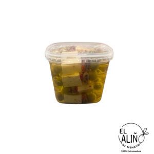 Queso picante con anchoa del cantábrico