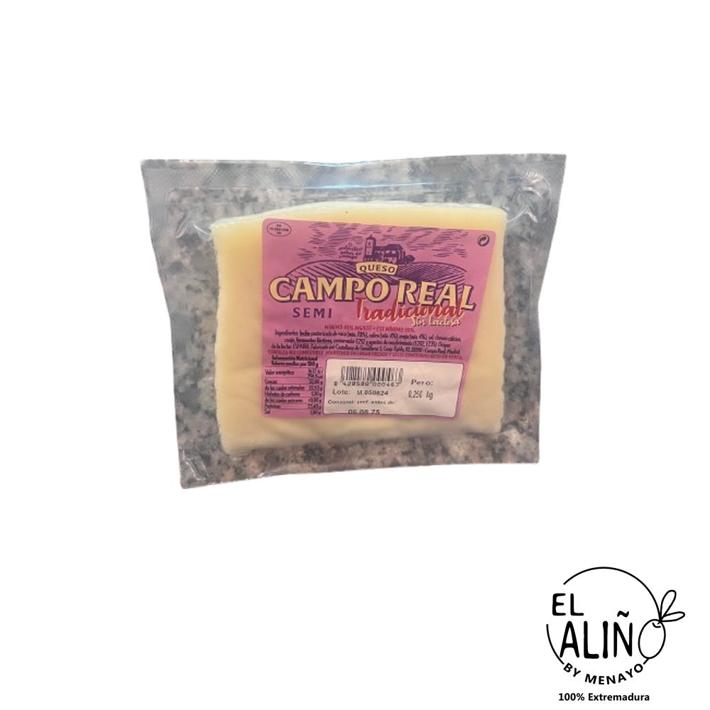 Queso semi sin Lactosa